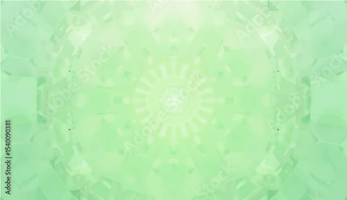 abstract  light green gradient background  green radial gradient geometric effect vector.