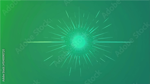 abstract light green gradient background  green radial gradient effect vector.