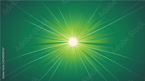 abstract light green gradient background  green radial gradient effect vector.