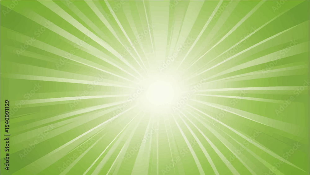 Obraz premium abstract light green gradient background green radial gradient effect vector.