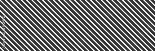Slash line. Border with diagonal lines. Angle of tilt stripes. Black pattern of footer isolated vector on white background.