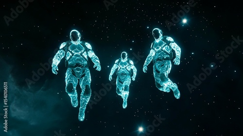 Astronauts in Space: A Cosmic Journey