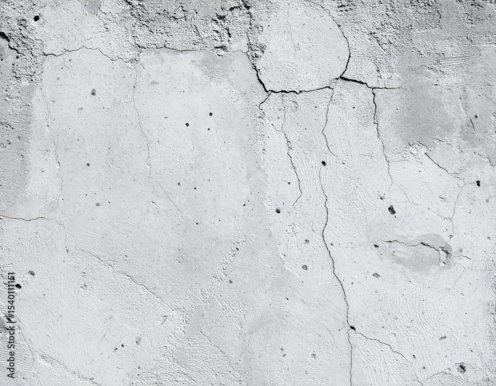 Obraz premium Cracked Concrete Wall Texture for Design