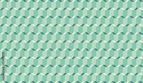 Abstract geometric green pattern background