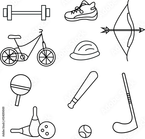 set of sport icons