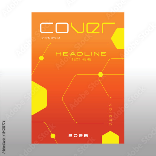 Abstract geometric shapes covers