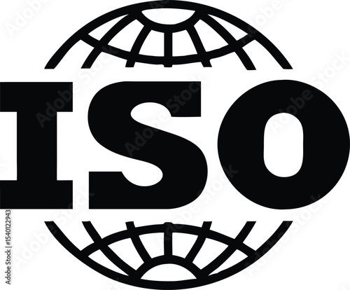 ISO 9001:2015 certified symbol vector illustration, Certified Company Certificate ISO 9001:2015, Quality Certificate, ISO mark certification, International organization for standardization logo vector