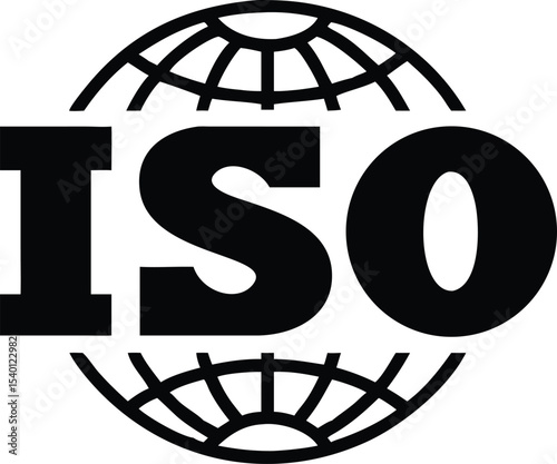 ISO 9001:2015 certified symbol vector illustration, Certified Company Certificate ISO 9001:2015, Quality Certificate, ISO mark certification, International organization for standardization logo vector