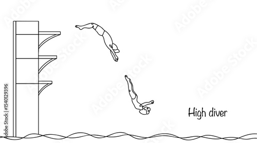 High diver