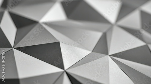 Abstract background showing gray triangles creating futuristic design