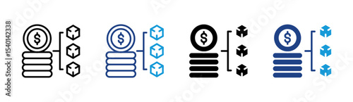 Stacked Currency Icon