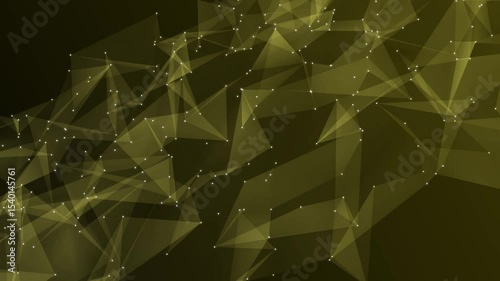 Abstract futuristic communication glowing network business technology science plexus  background loop music medical concept