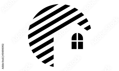 abstract home vector logo