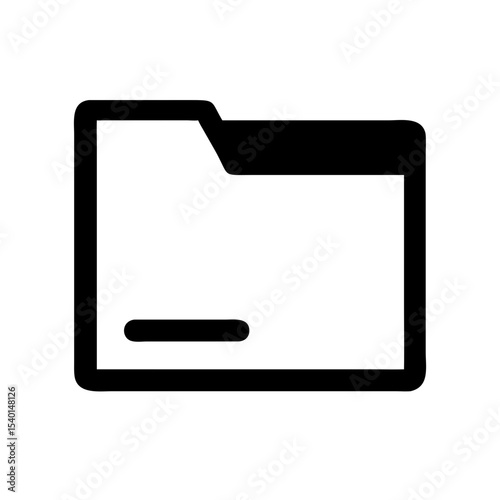 Archive remove icon vector illustration