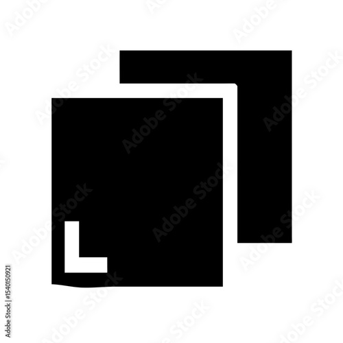 Alternative duplicate icon vector illustration