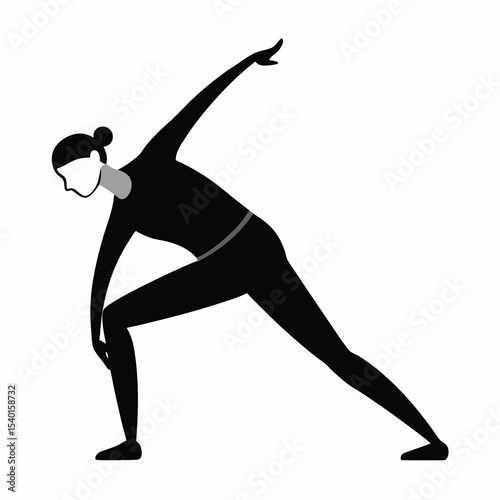 silhouette of a woman