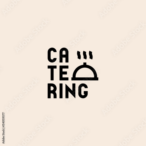 Catering service icon flat vector design.
