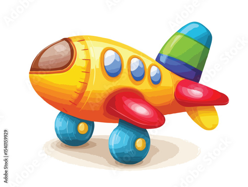 toy plane vector art