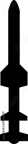 Tomahawk missile simple vektor design