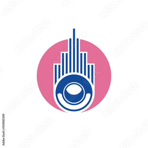 audio abstract logo modern style