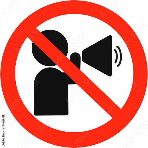 No shouting