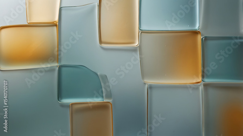 Abstract frosted glass tile pattern background texture design concept art