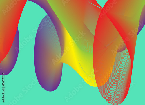 Colorful gradient abstract background with dynamic wave pattern. Perfect for digital design, wallpaper or modern graphic elements