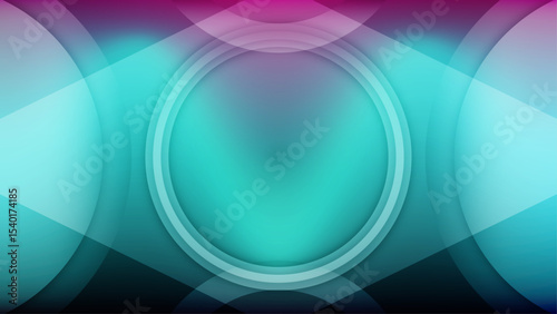 Retro, Mesh Gradient, Vibrant Abstract, Editable Vector for Trendy Posters, Banners, Flyers, Web