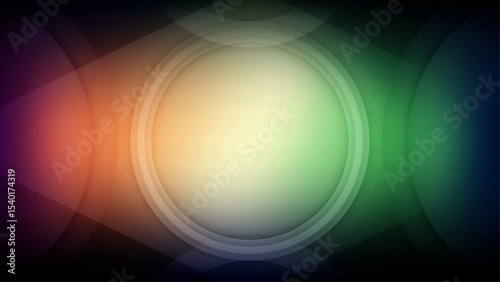 Aurora, Gradient Mesh, Abstract Glow, Editable Vector Light for Background Design