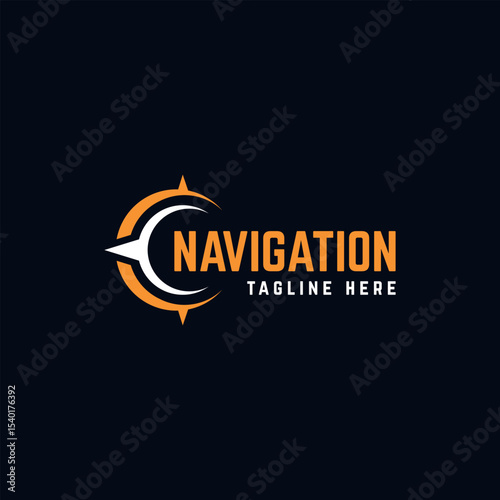navigation wordmark logo compass way road route transportation