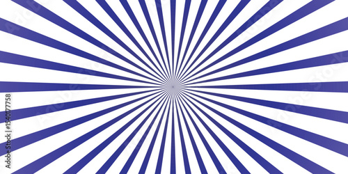 A retro blue sunburst design ideal for backgrounds and graphic designs capturing a sense of energy and movement