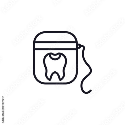 floss icon collection .design style with background