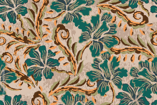 abstract floral pattern or abstract motif