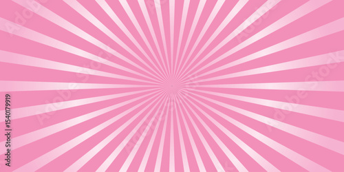 Pink burst radial background with sun rays radiating outward a versatile design for posters flyers and digital media
