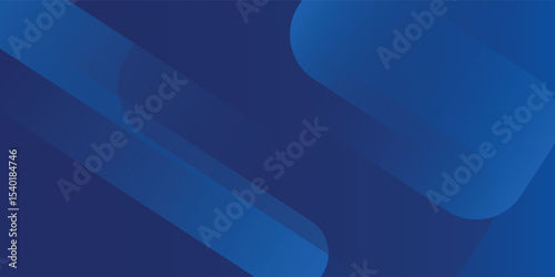 Abstract blue background with glowing geometric lines. Modern blue gradient square shape design. Futuristic technology concept. Suit for brochure, corporate, website, poster, banner, cover modern