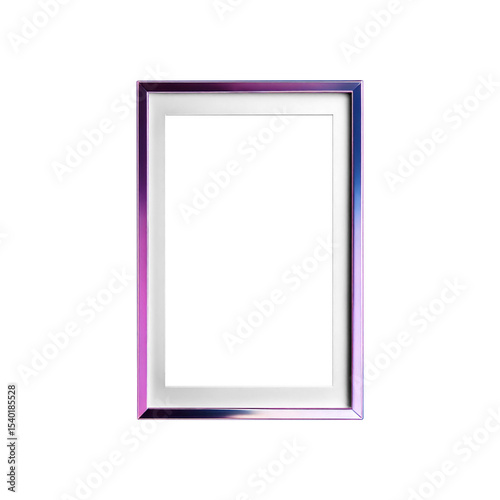 Modern Glossy Gradient Photo Frame Design