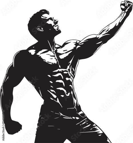 body builder,baseball player silhouette vector, gym player wwe gymer vector	