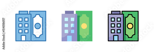 Bank Building Icon