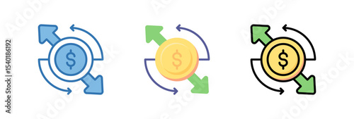 Currency Transfer Icon