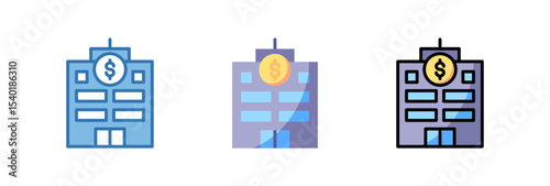 Bank Building Icon