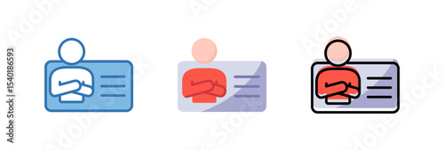 User Identity Card Icon