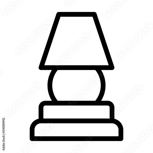 a collection of icons containing various household equipment, such as tables, chairs, tissue holders and so on