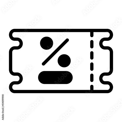 Voucher Vector Icon