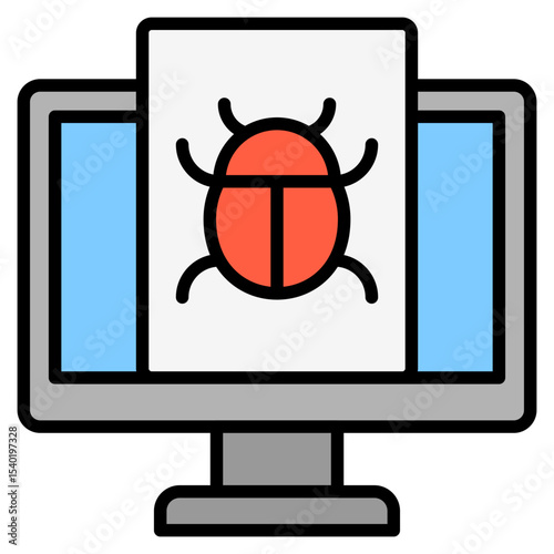 Debugging outline color icon