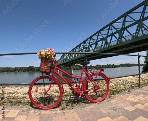 Red bike