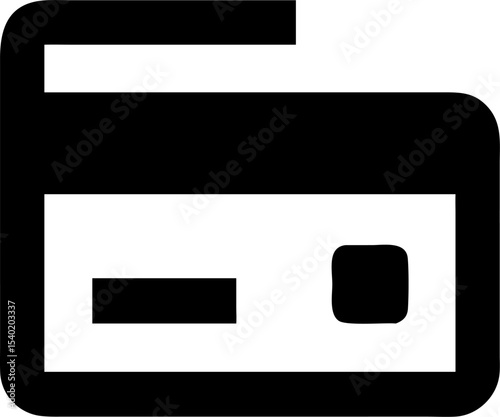 Closed wallet icon – minimalist wallet symbol, secure money holder, finance and budgeting icon, personal finance, payment method, cash storage, money management, financial security, business finance g
