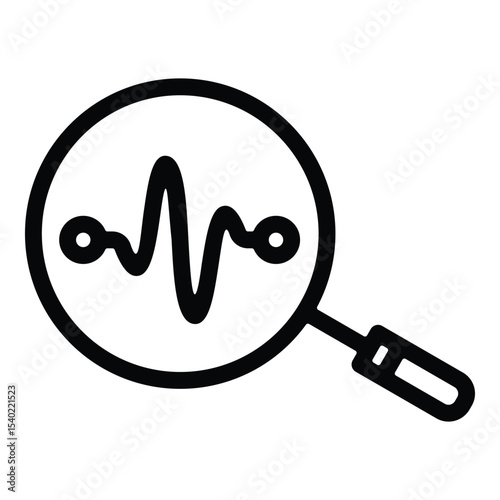 Analysis  Icon Element For Design
