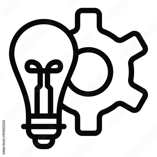 Innovation  Icon Element For Design