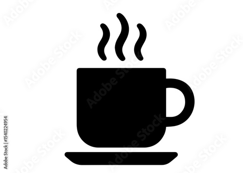 hot drink icon vector