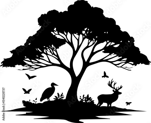 deer in the forest